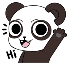 I am Panda sticker #1574902