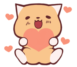 Reaction cat sticker #1575656