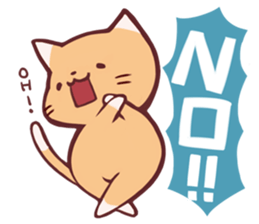 Reaction cat sticker #1575676