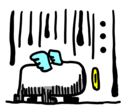 Bad angel nihilistic without motivation sticker #1575728