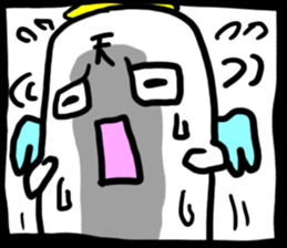 Bad angel nihilistic without motivation sticker #1575733