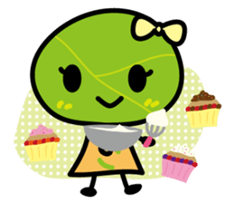 cabbage,porkcutlet,mandarinorange,salmon sticker #1575974