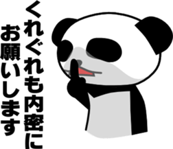 Cool panda Mobapan 1 sticker #1576427