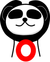 Cool panda Mobapan 1 sticker #1576431