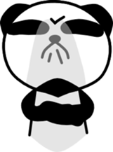 Cool panda Mobapan 1 sticker #1576442