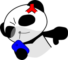 Cool panda Mobapan 1 sticker #1576447