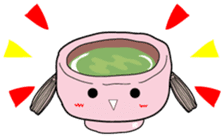 Green tea SAMURAI "GUTTY" sticker #1576467