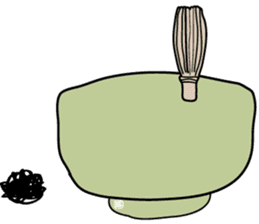 Green tea SAMURAI "GUTTY" sticker #1576472