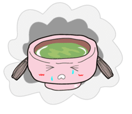 Green tea SAMURAI "GUTTY" sticker #1576478