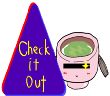 Green tea SAMURAI "GUTTY" sticker #1576485