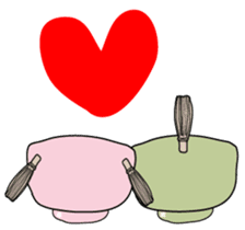 Green tea SAMURAI "GUTTY" sticker #1576490