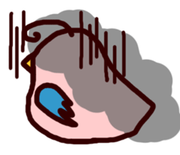 a little bird. sticker #1576660