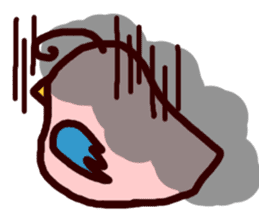 a little bird. sticker #1576660