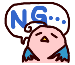 a little bird. sticker #1576665