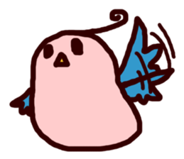 a little bird. sticker #1576666