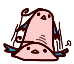 a little bird. sticker #1576670