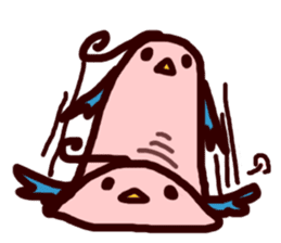 a little bird. sticker #1576670