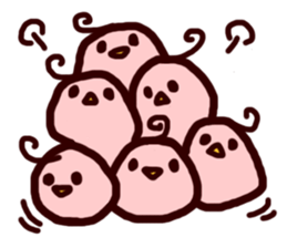 a little bird. sticker #1576673