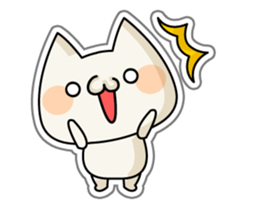 The collection of reaction of a cat sticker #1576698