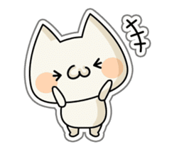 The collection of reaction of a cat sticker #1576700