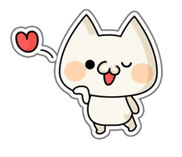 The collection of reaction of a cat sticker #1576701