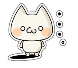 The collection of reaction of a cat sticker #1576706