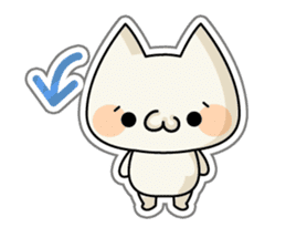 The collection of reaction of a cat sticker #1576710