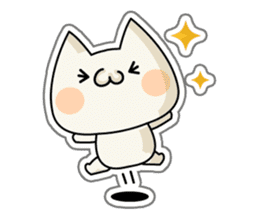 The collection of reaction of a cat sticker #1576712