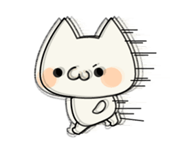 The collection of reaction of a cat sticker #1576714