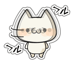 The collection of reaction of a cat sticker #1576719