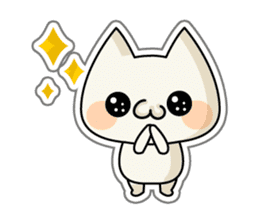 The collection of reaction of a cat sticker #1576722