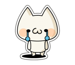 The collection of reaction of a cat sticker #1576723