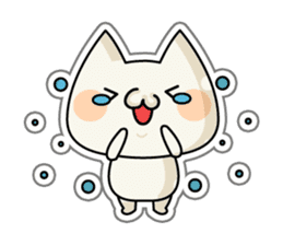 The collection of reaction of a cat sticker #1576724