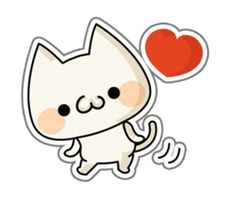 The collection of reaction of a cat sticker #1576727