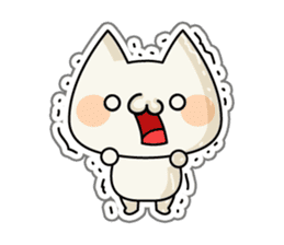 The collection of reaction of a cat sticker #1576730