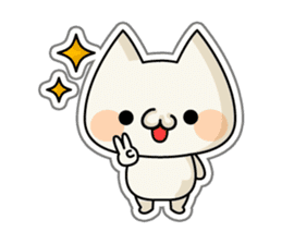 The collection of reaction of a cat sticker #1576735