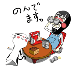Mr.MaskandCat sticker #1577585