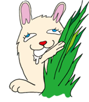 rabbite Sticker sticker #1577621