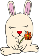 rabbite Sticker sticker #1577622