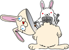 rabbite Sticker sticker #1577623