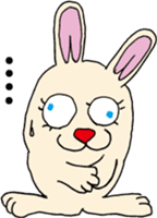 rabbite Sticker sticker #1577640