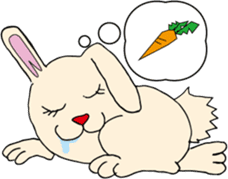 rabbite Sticker sticker #1577649