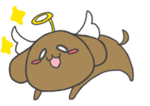 Carefree Pup Cookie sticker #1578301