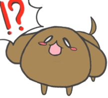 Carefree Pup Cookie sticker #1578315