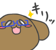 Carefree Pup Cookie sticker #1578323