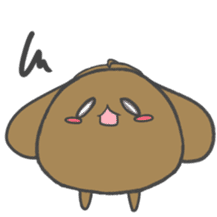 Carefree Pup Cookie sticker #1578327