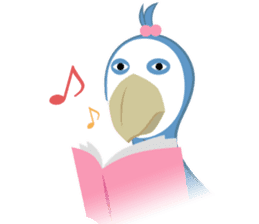 The suspicious bird:Mr.Shoebill(Eng ver) sticker #1578822