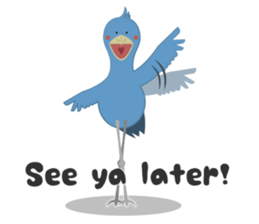 The suspicious bird:Mr.Shoebill(Eng ver) sticker #1578851