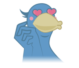 The suspicious bird:Mr.Shoebill(Eng ver) sticker #1578852