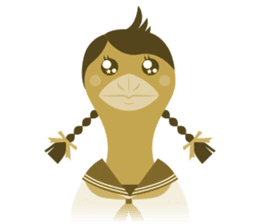 The suspicious bird:Mr.Shoebill(Eng ver) sticker #1578854